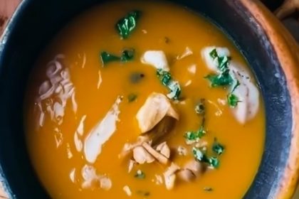 Recette IG bas : Savourez notre Soupe à la Citrouille et Gingembre