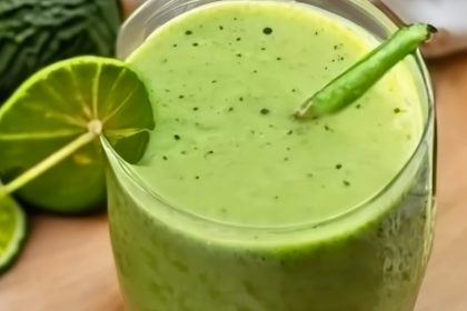 Revitalisez votre journée avec ce délicieux smoothie vert énergisant à indice glycémique bas !