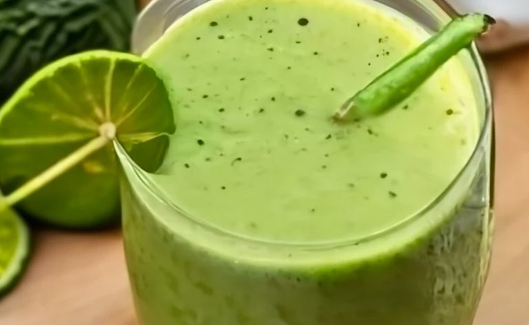 Revitalisez votre journée avec ce délicieux smoothie vert énergisant à indice glycémique bas !