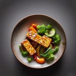 Poêlée de tempeh aux légumes d'été et à la sauce teriyaki - recette saine à indice glycémique bas